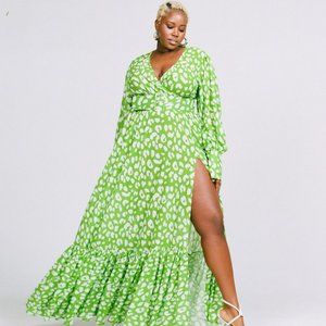 Hanifa ALIA MAXI DRESS (Green)